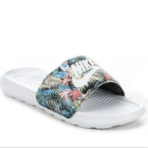 Victori Nike Floral Slippers Nike Shoes Nike Victori One Sandals